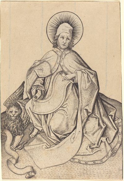Święty Marek autorstwa Master E.S.
