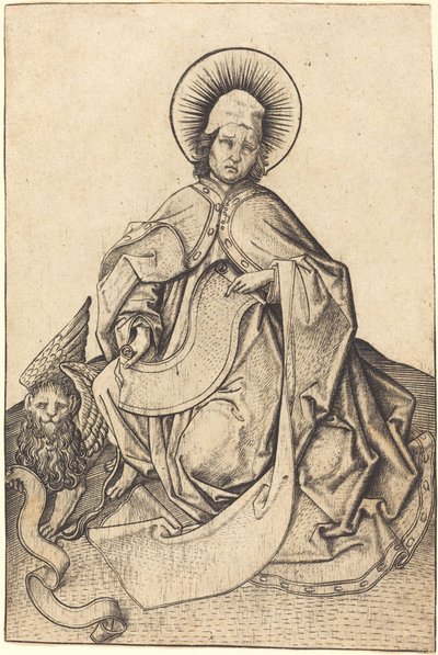 Święty Marek autorstwa Master E.S.