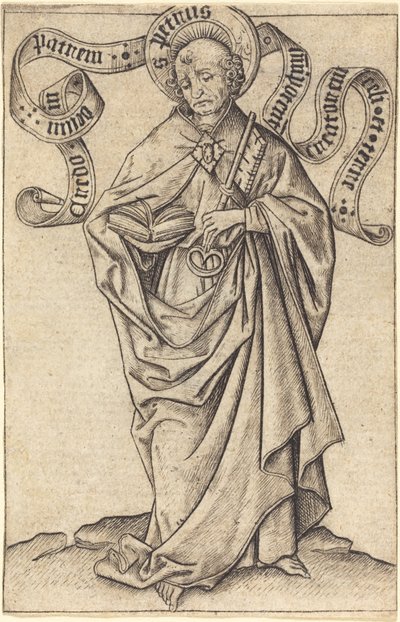 Święty Piotr autorstwa Master E.S.