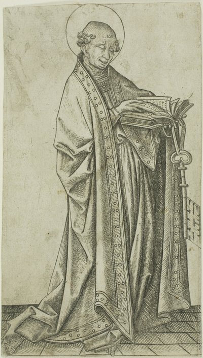 Święty Piotr autorstwa Master E.S.
