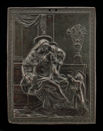 Madonna z Dzieciątkiem ze św. Janem Chrzcicielem, prawdopodobnie ok. 1600. autorstwa Master F.D.