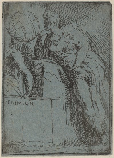 Endymiona autorstwa Master F.P. after Parmigianino