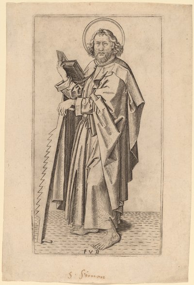 Święty Judasz Tadeusz autorstwa Master FVB