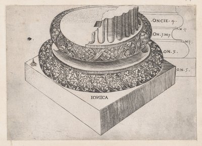 Lustro rzymskiej świetności: baza jonowa, ca. 1537, ok. 1537 1537 autorstwa Master GA