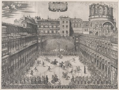 Lustro rzymskiej świetności: Turniej Watykański, 1565., 1565. autorstwa Master HCB
