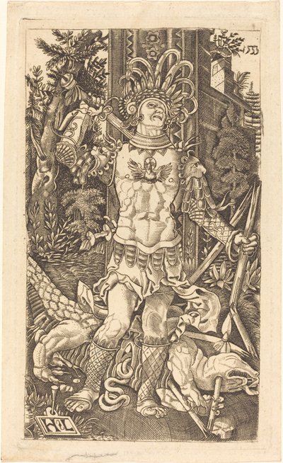 Stojący św. Jerzy autorstwa Master H.L.