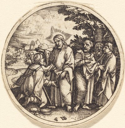 Chrystus pocieszający setnika autorstwa Master IB