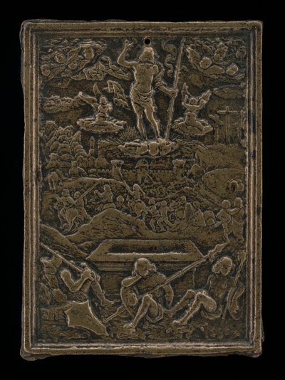 Zmartwychwstanie, c. 1500. autorstwa Master I.F.P.