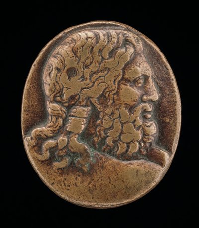 Jowisz [awers], II poł. XV w. autorstwa Master IO.FF.