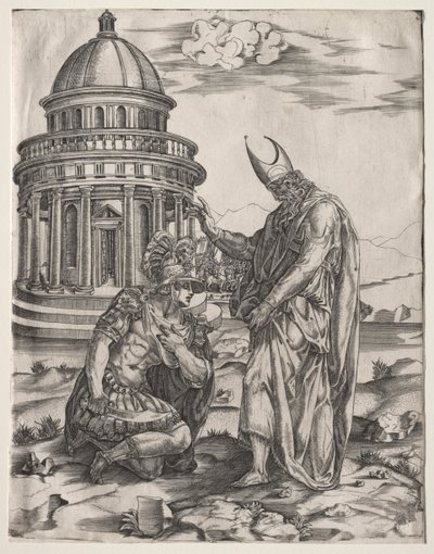 Aleksander Wielki i arcykapłan Jerozolimy autorstwa Master IRs