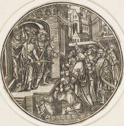 Ecce Homo, z Pasji autorstwa Master S