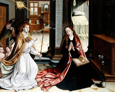 Zwiastowanie autorstwa Master of 1518