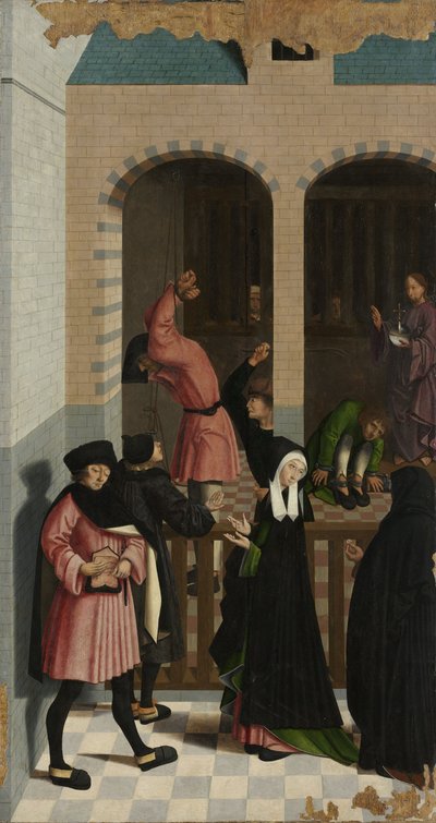 Siedem uczynków miłosierdzia: Okup jeńców, 1504 autorstwa Master of Alkmaar