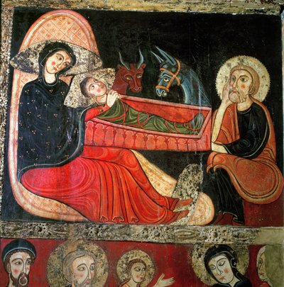 Narodzenia, z frontu ołtarza Santa Maria d