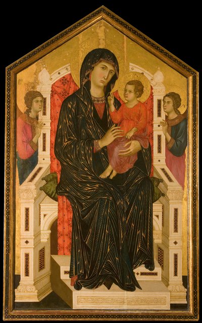 Maestà, druga połowa XIII wieku autorstwa Master of Badia a Isola