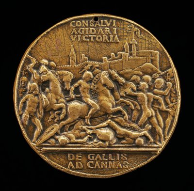 Bitwa pod Kannami [awers], c. 1503. autorstwa Master of Coriolanus