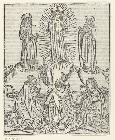Przemienienie Chrystusa autorstwa Master of Delft (attributed to)