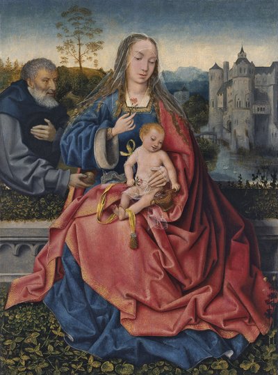Święta Rodzina autorstwa Master of Frankfurt