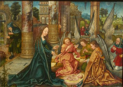 Narodzenia Chrystusa, c. 1510. autorstwa Master of Frankfurt