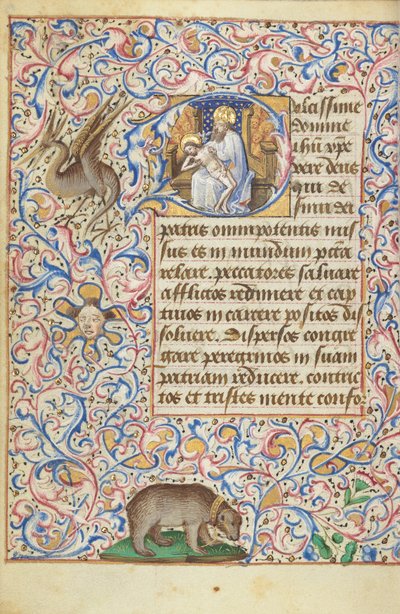 Tron Łaski Trójcy Świętej autorstwa Master of Jean Rolin II (Hand B)
