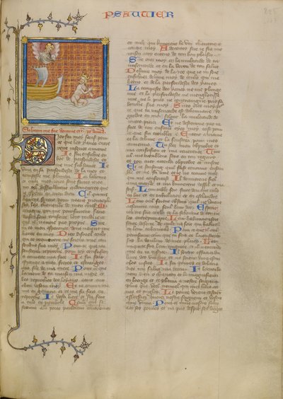 David w wodzie autorstwa Master of Jean de Mandeville