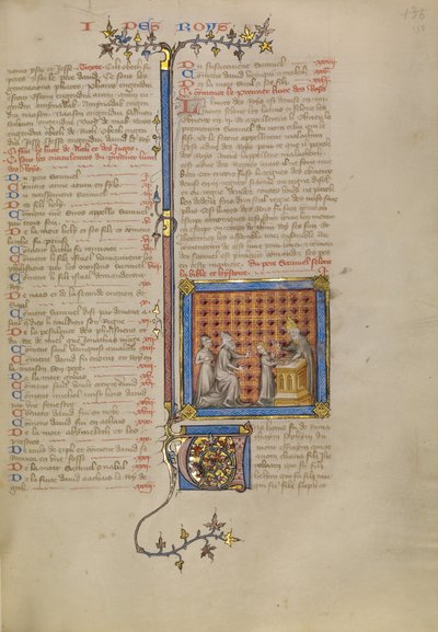 Samuel przed kapłanem Helim autorstwa Master of Jean de Mandeville