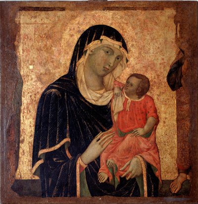 Dziewica z dzieckiem (Obraz, ok. 1350) autorstwa Master of Santa Maria di Castello