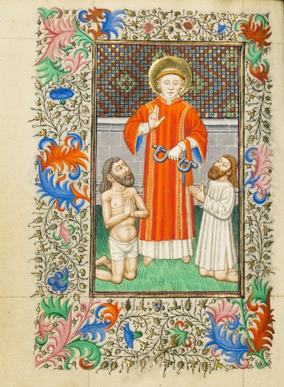 Święty Leonard autorstwa Master of Sir John Fastolf