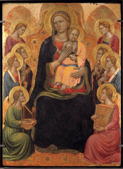 Ołtarz Dziewicy z Dzieciątkiem Mistrza św. Verdiany (XIV w.) autorstwa Master of St. Verdiana