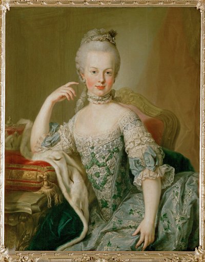 Arcyksiężna Maria Antonina (obraz) autorstwa Master of the Archduchess Portraits