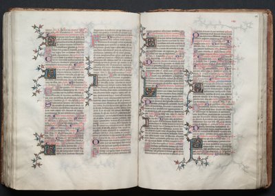 Mszał Gotha: Fol. 116r, Tekst, c. 1375. autorstwa Master of the Boqueteaux