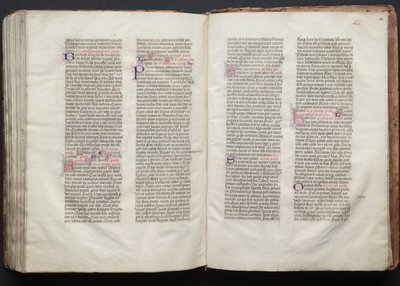 Mszał Gotha: Fol. 153r, Tekst, ok. 153r. 1375. autorstwa Master of the Boqueteaux