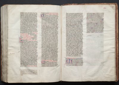 Mszał Gotha: Fol. 156v, Tekst, c. 1375. autorstwa Master of the Boqueteaux