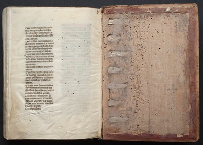 Mszał Gotha: Fol. 164v, Tekst, c. 1375. autorstwa Master of the Boqueteaux