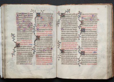 Mszał Gotha: Fol. 66r, Tekst, rozdz. 1375. autorstwa Master of the Boqueteaux