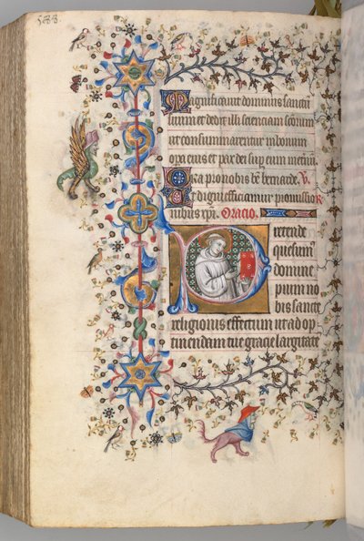 Godziny Karola Szlachetnego, króla Nawarry 1361-1425, fol. 288v, św. 1405. autorstwa Master of the Brussels Initials and Associates