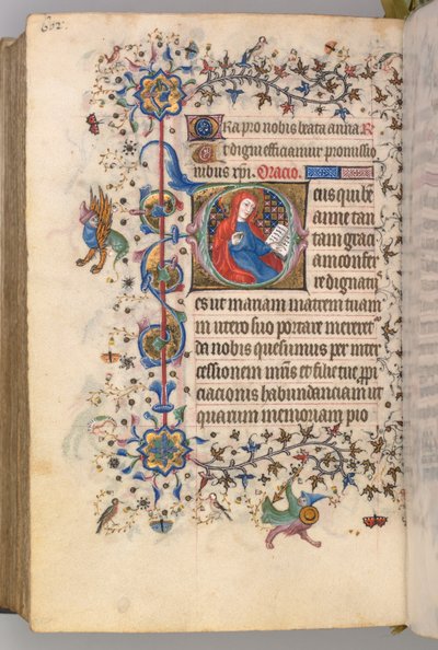 Godziny Karola Szlachetnego, króla Nawarry 1361-1425, fol. 295v, św. 1405. autorstwa Master of the Brussels Initials and Associates