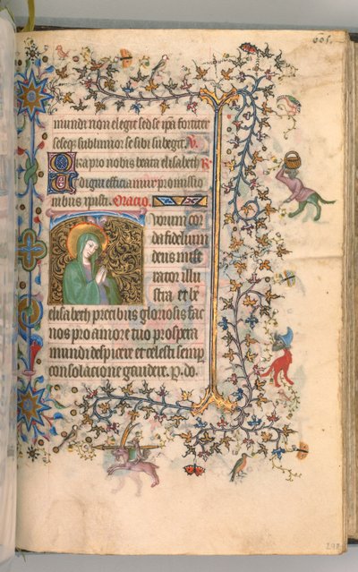 Godziny Karola Szlachetnego, króla Nawarry 1361-1425, fol. 297r, św. 1405. autorstwa Master of the Brussels Initials and Associates