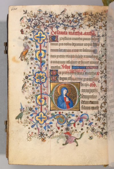 Godziny Karola Szlachetnego, króla Nawarry 1361-1425, fol. 304v, św. 1405. autorstwa Master of the Brussels Initials and Associates
