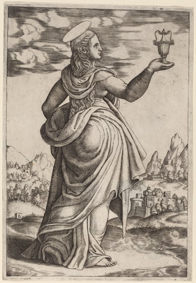 Magdalena autorstwa Master of the Die after Follower of Raphael