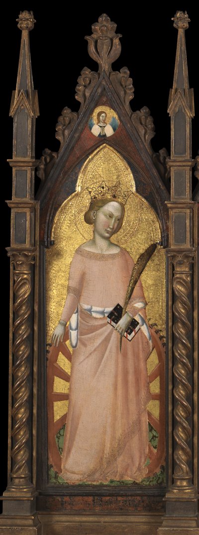 Święta Katarzyna autorstwa Master of the Dominican Effigies