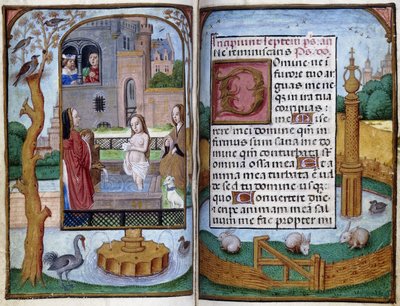 Batszeba, ok.1490 autorstwa Master of the Dresden Prayer Book