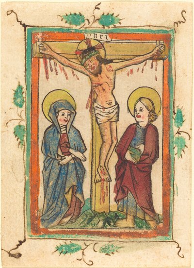 Ukrzyżowanie autorstwa Master of the Dutuit Mount of Olives