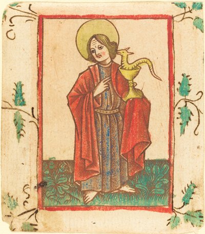 Św. Jan Ewangelista autorstwa Master of the Dutuit Mount of Olives after Master of St. Erasmus