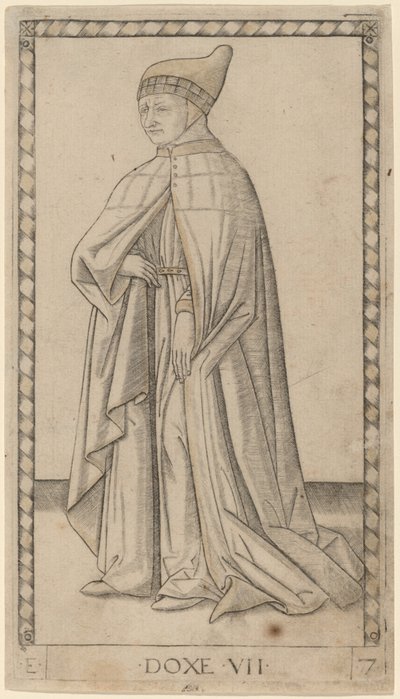 Dox (Doża) autorstwa Master of the E Series Tarocchi