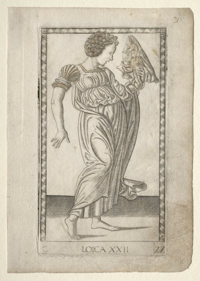 Logika (z Tarocchi, seria C: Liberal Arts, #22) autorstwa Master of the E Series Tarocchi