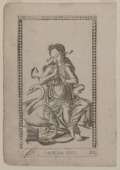 Muzyka (z Tarocchi, seria C: Liberal Arts, #26) autorstwa Master of the E Series Tarocchi
