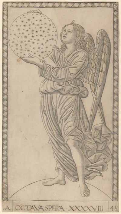 Ósma Sfera autorstwa Master of the E Series Tarocchi