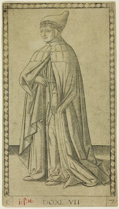 The Doge, płyta siódma z The Ranks and Conditions of Men autorstwa Master of the E Series Tarocchi