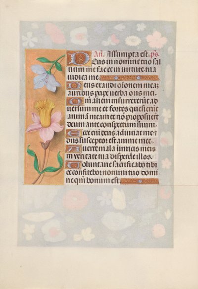 Godziny królowej Izabeli Katolickiej, królowej Hiszpanii: Fol. 127v, ok. 1500. autorstwa Master of the First Prayerbook of Maximillian